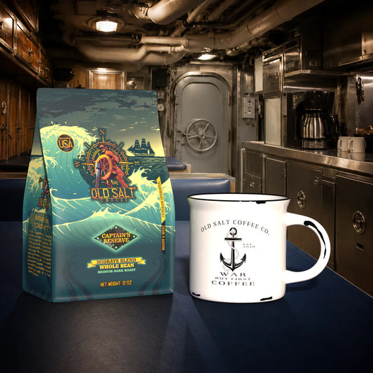 NavyHumor COFFEE Captain's Reserve: Midrats Blend