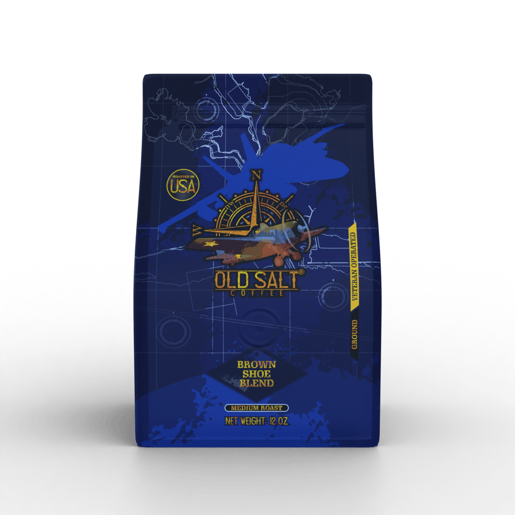 NavyHumor COFFEE Ground / 12 oz Brown Shoe Blend