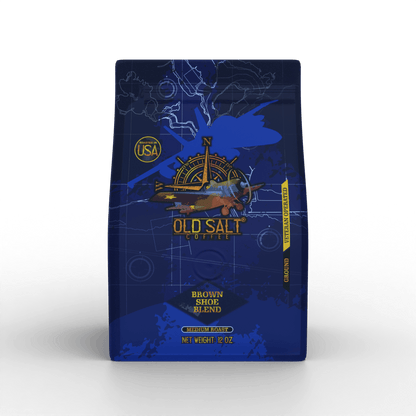 NavyHumor COFFEE Ground / 12 oz Brown Shoe Blend