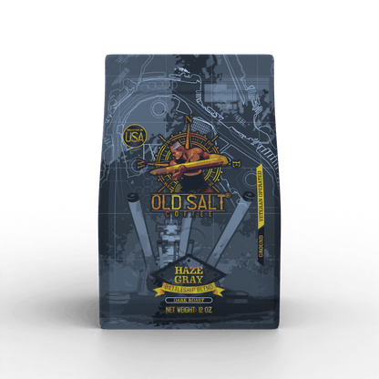 NavyHumor COFFEE Ground / 12 oz Haze Gray Battleship Blend