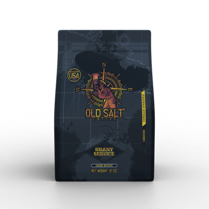 NavyHumor COFFEE Ground / 12 oz Silent Service
