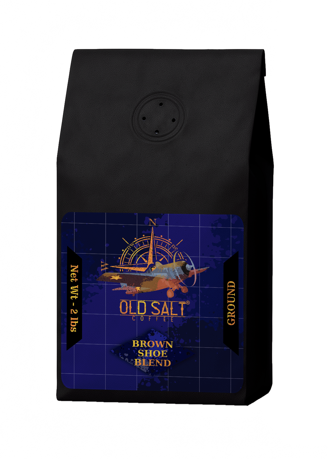 NavyHumor COFFEE Ground / 2 lb Brown Shoe Blend