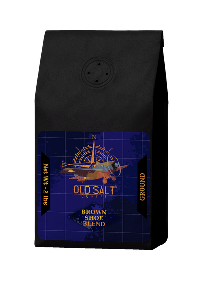 NavyHumor COFFEE Ground / 2 lb Brown Shoe Blend