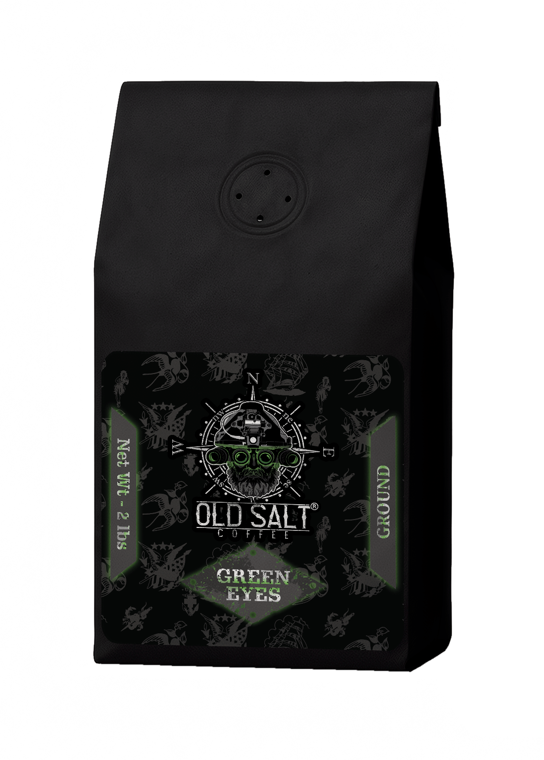 NavyHumor COFFEE Ground / 2 lb Green Eyes