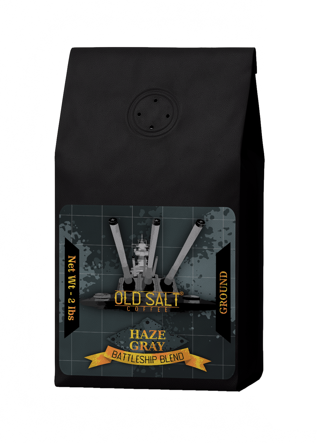NavyHumor COFFEE Ground / 2 lb Haze Gray Battleship Blend