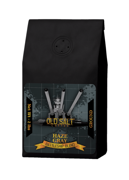 NavyHumor COFFEE Ground / 2 lb Haze Gray Battleship Blend