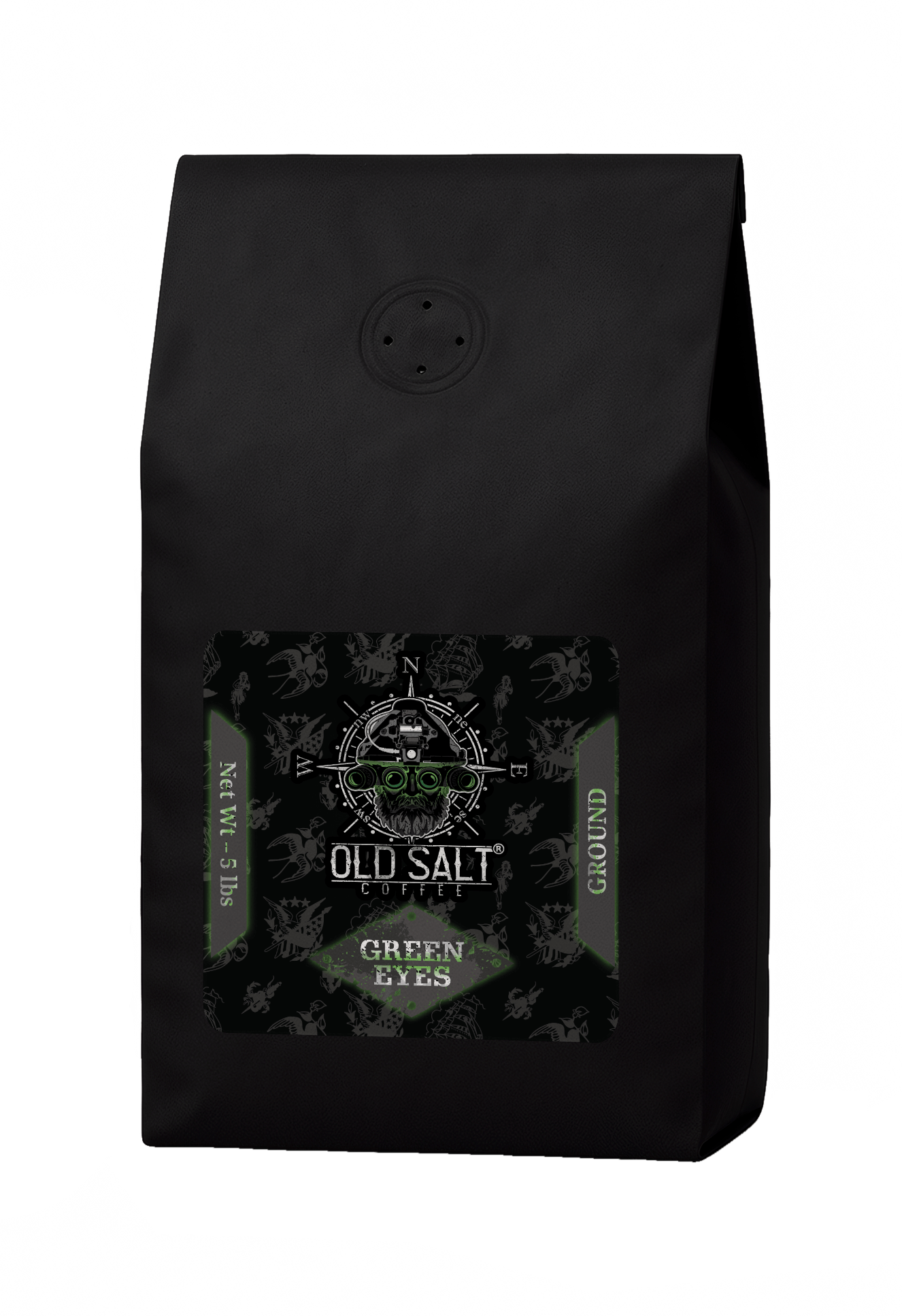 NavyHumor COFFEE Ground / 5 lb Green Eyes