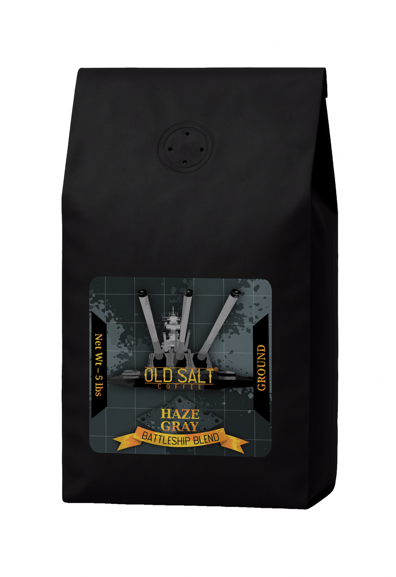 NavyHumor COFFEE Ground / 5 lb Haze Gray Battleship Blend