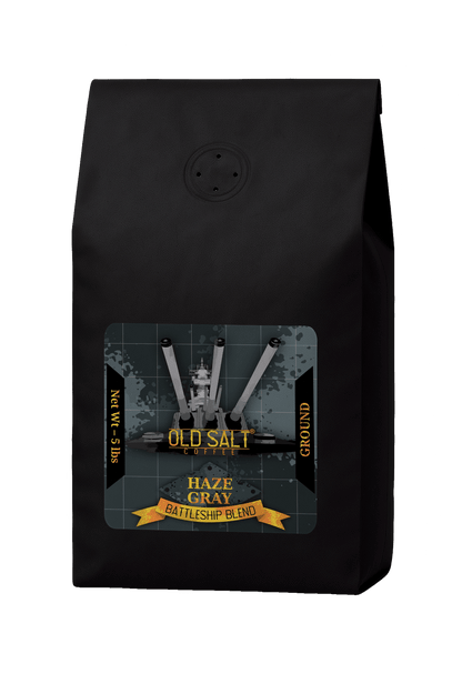 NavyHumor COFFEE Ground / 5 lb Haze Gray Battleship Blend