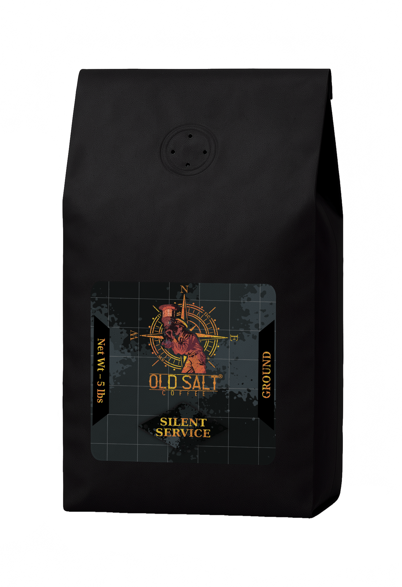 NavyHumor COFFEE Ground / 5 lb Silent Service