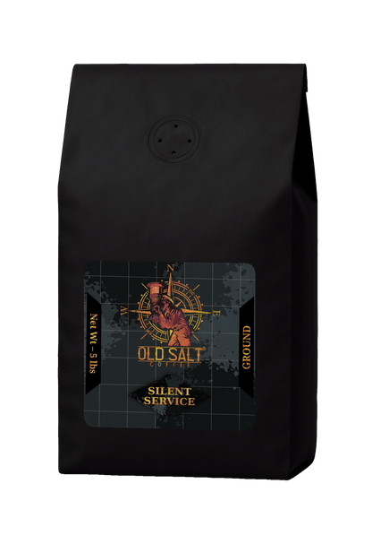 NavyHumor COFFEE Ground / 5 lb Silent Service