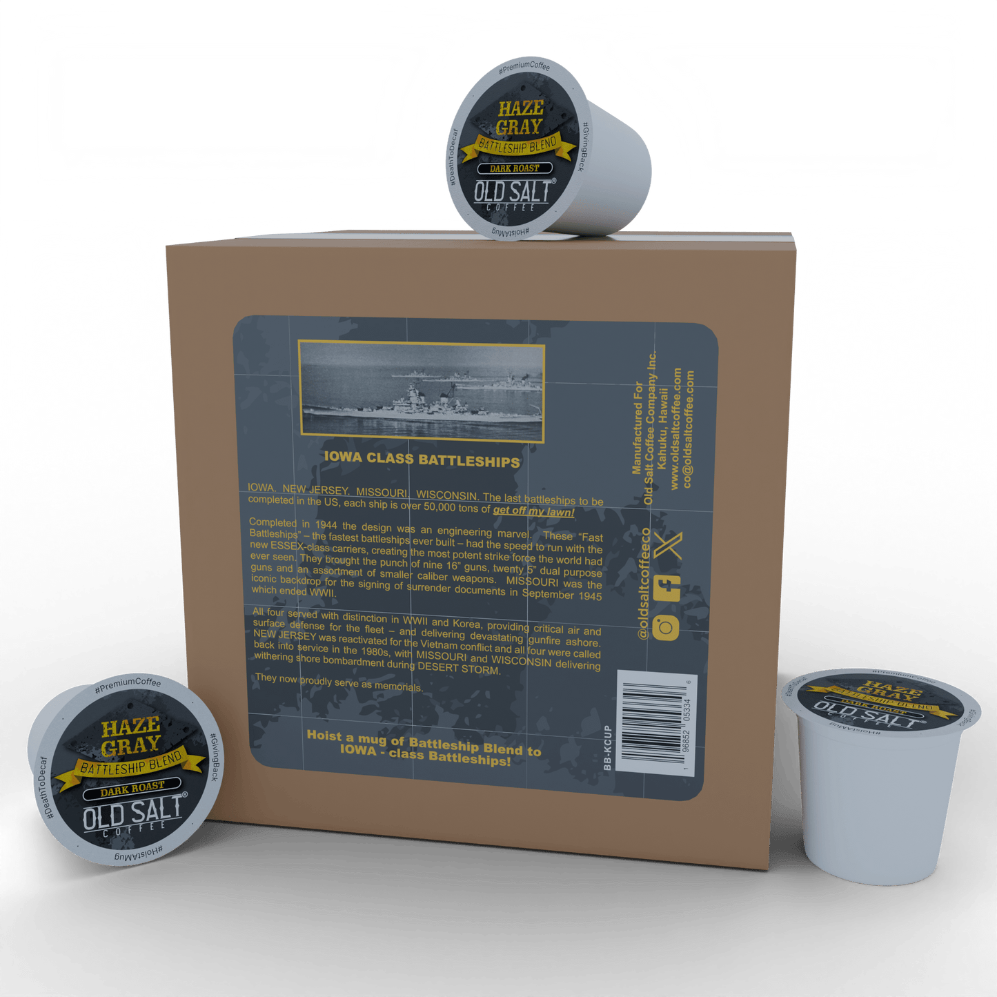 NavyHumor COFFEE Haze Gray Battleship Blend