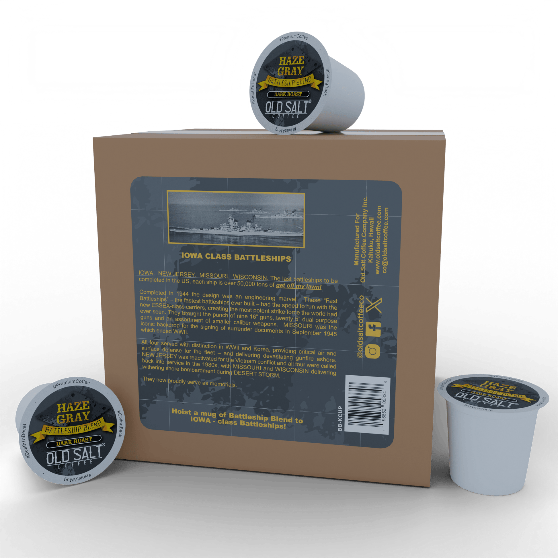 NavyHumor COFFEE Haze Gray Battleship Blend