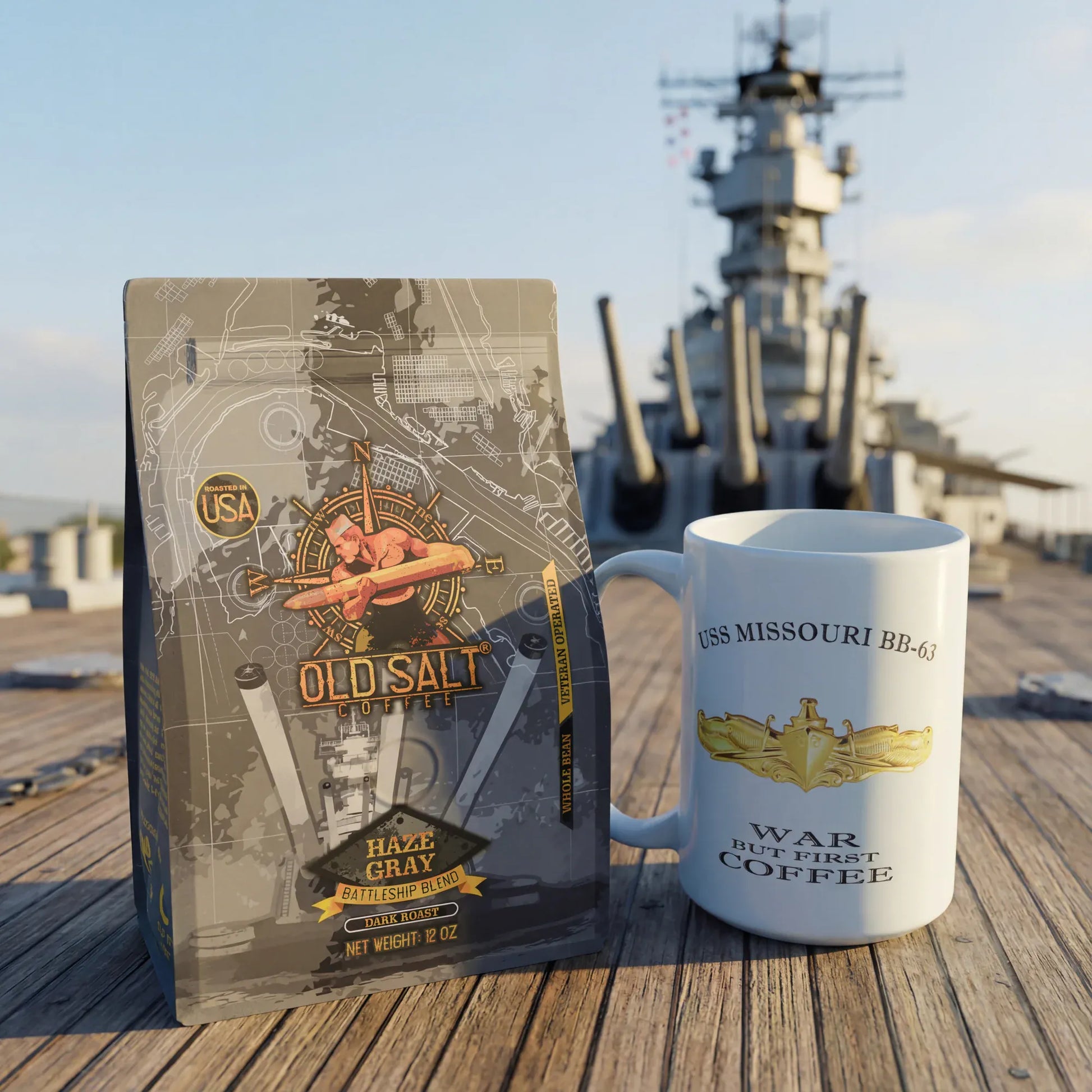 NavyHumor COFFEE Haze Gray Battleship Blend