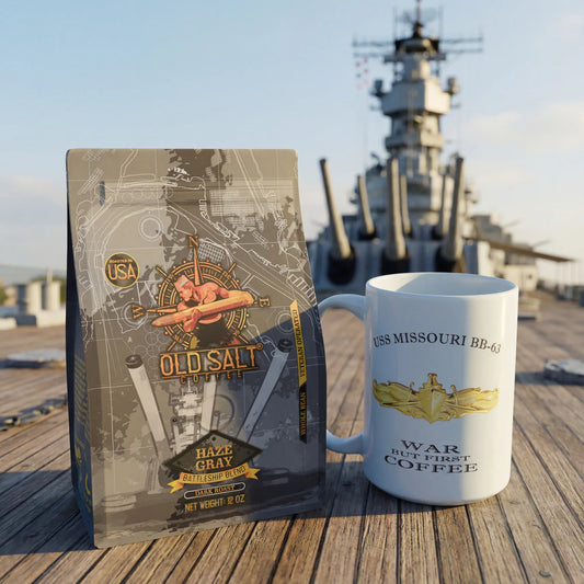 NavyHumor COFFEE Haze Gray Battleship Blend