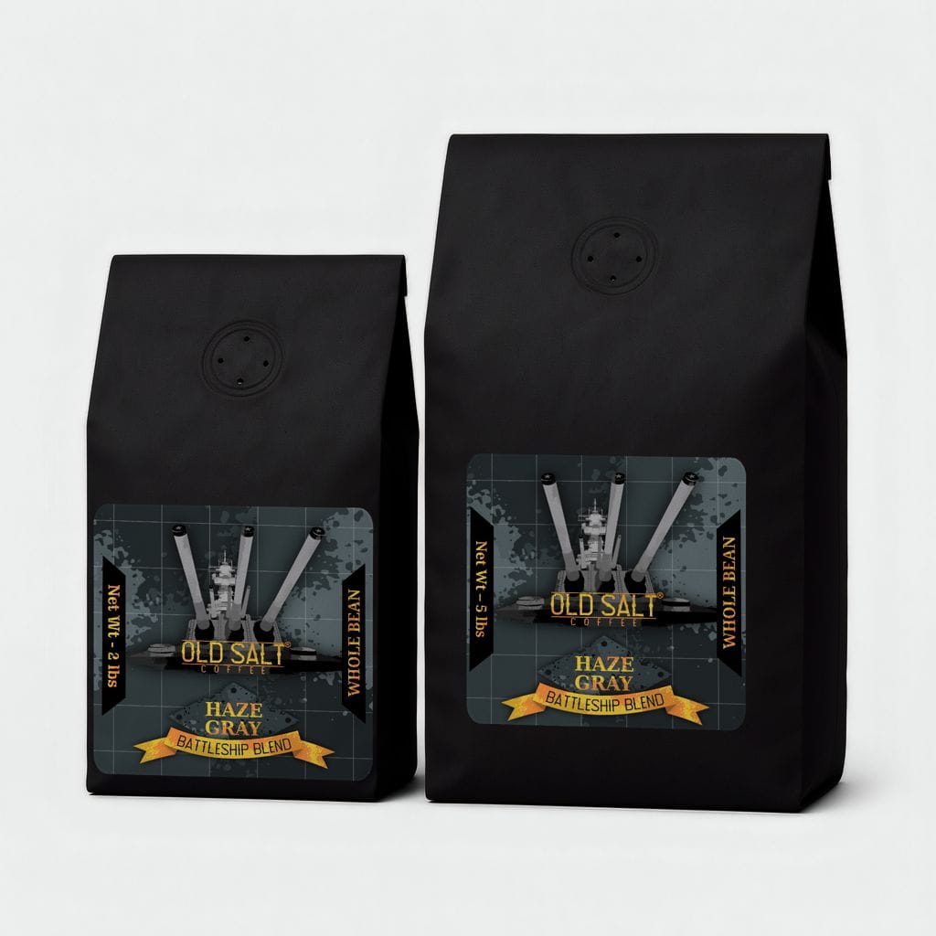 NavyHumor COFFEE Haze Gray Battleship Blend