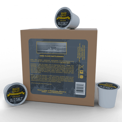 NavyHumor COFFEE Haze Gray Battleship Blend - Single Serve