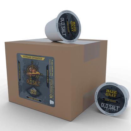 NavyHumor COFFEE Kcups / 10 count Haze Gray