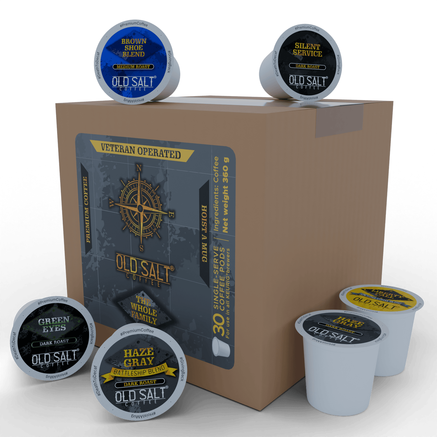NavyHumor COFFEE The Whole Family - Single Serve