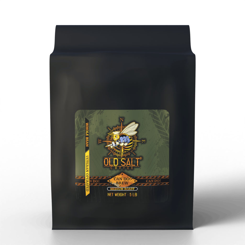 NavyHumor COFFEE Whole / 5 lb Can Do! Brew