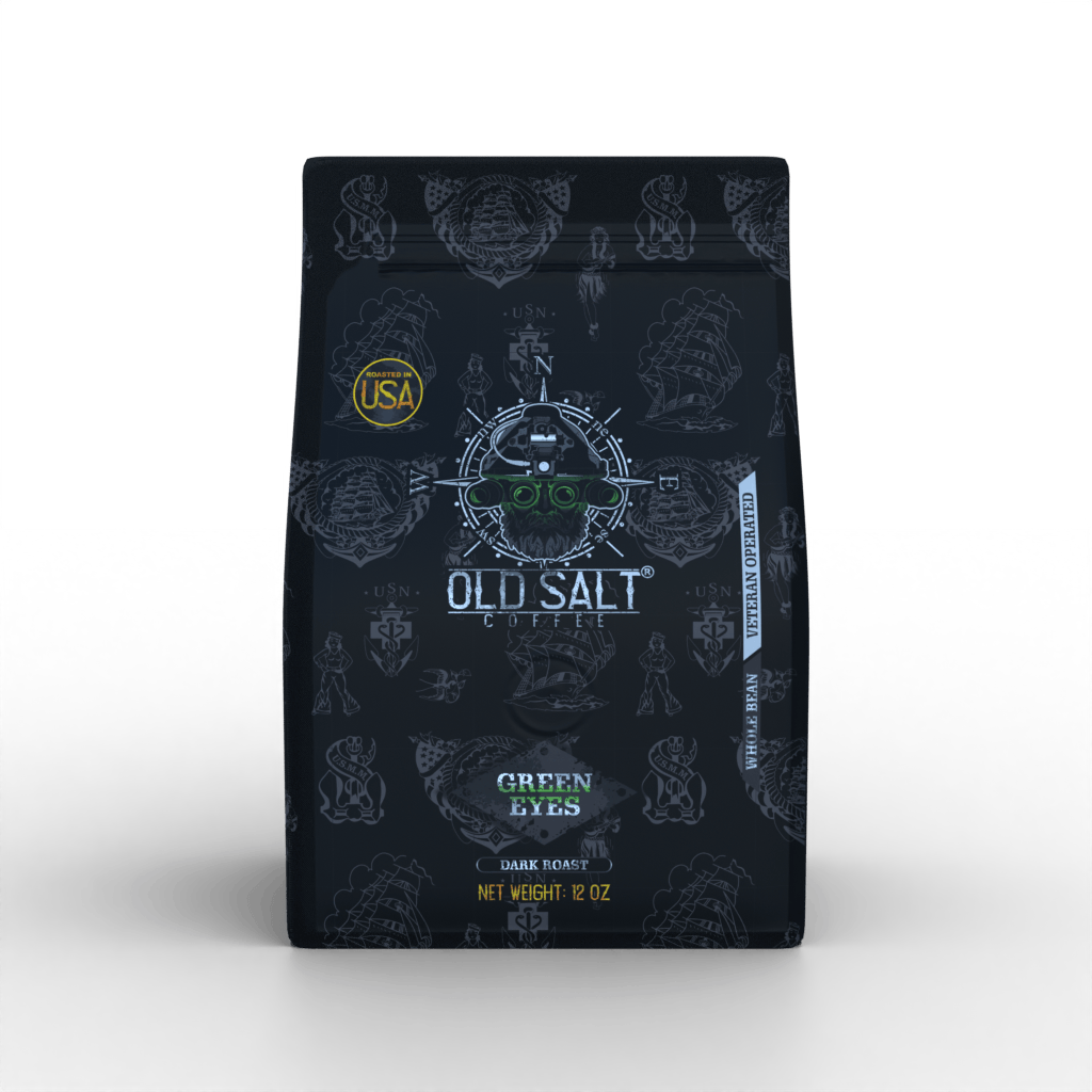 NavyHumor COFFEE Whole Bean / 12 oz Green Eyes