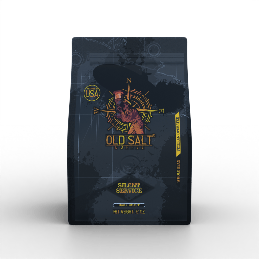 NavyHumor COFFEE Whole Bean / 12 oz Silent Service