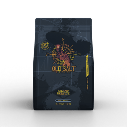 NavyHumor COFFEE Whole Bean / 12 oz Silent Service