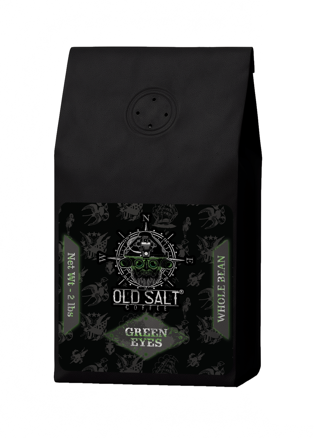NavyHumor COFFEE Whole Bean / 2 lb Green Eyes