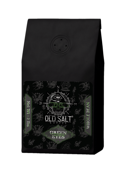 NavyHumor COFFEE Whole Bean / 2 lb Green Eyes