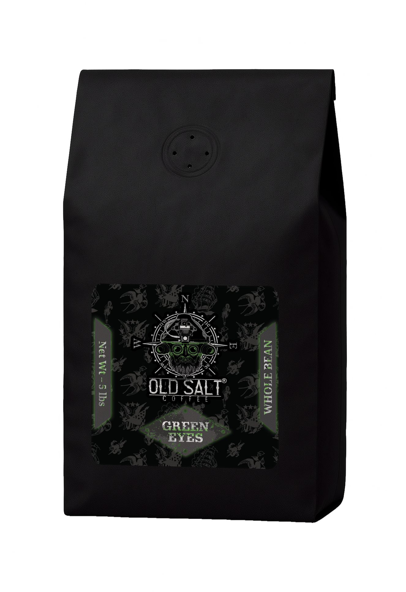NavyHumor COFFEE Whole Bean / 5 lb Green Eyes