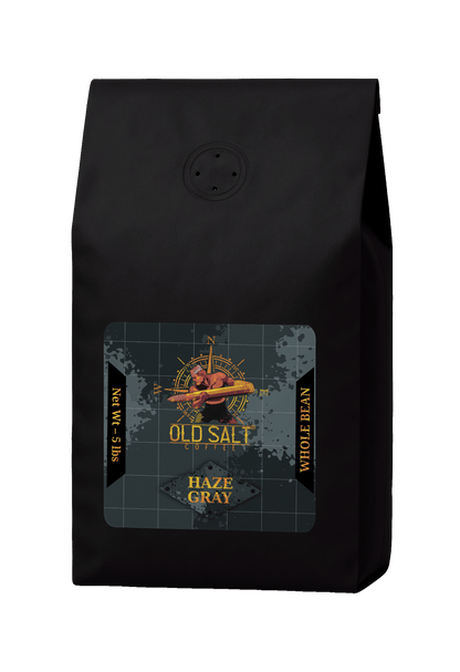 NavyHumor COFFEE Whole Bean / 5 lb Haze Gray