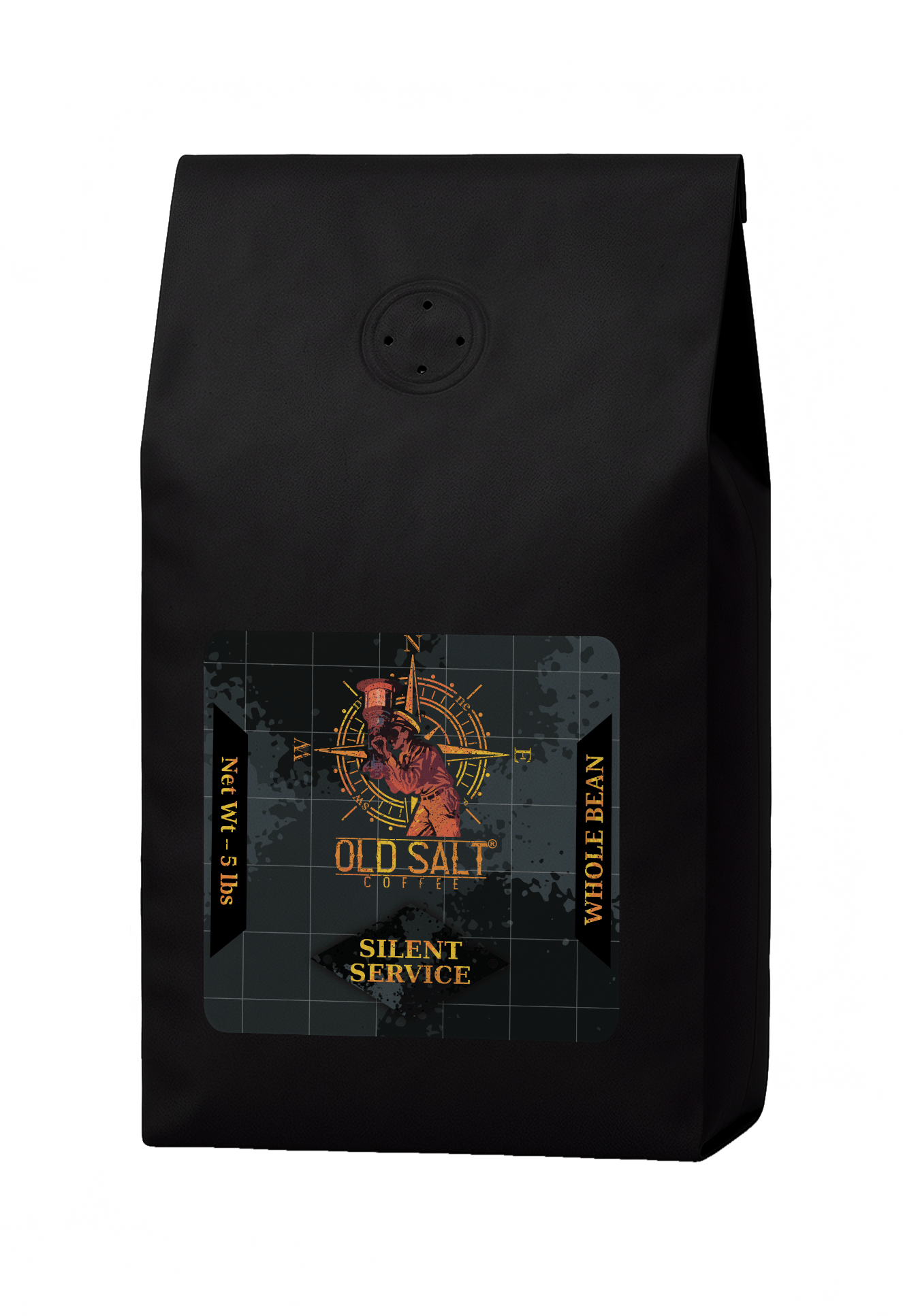 NavyHumor COFFEE Whole Bean / 5 lb Silent Service
