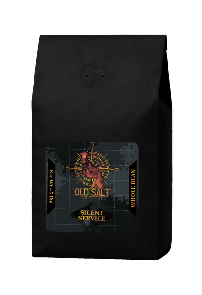 NavyHumor COFFEE Whole Bean / 5 lb Silent Service