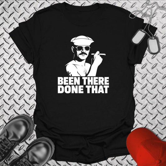 NavyHumor Everyday Tee Black / S Been There, Done That