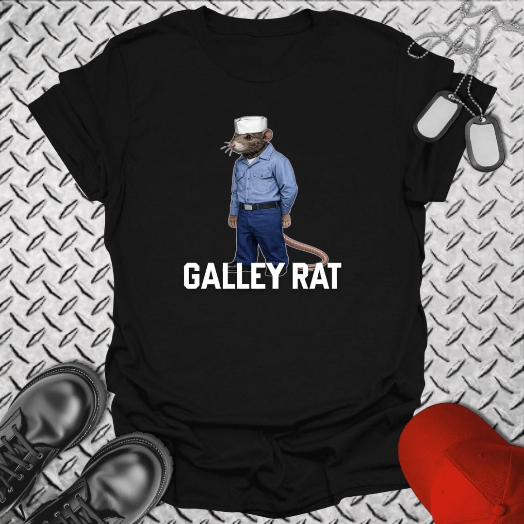 NavyHumor Everyday Tee Black / S Galley Rat