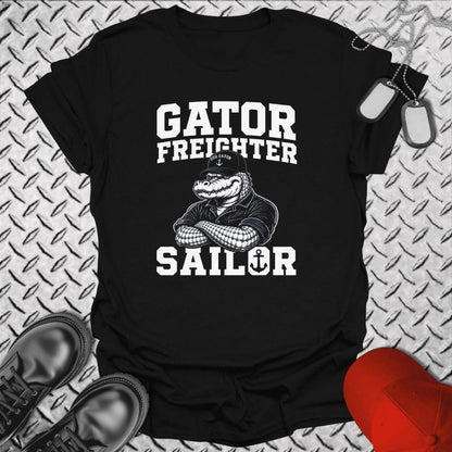 NavyHumor Everyday Tee Black / S Gator Sailor