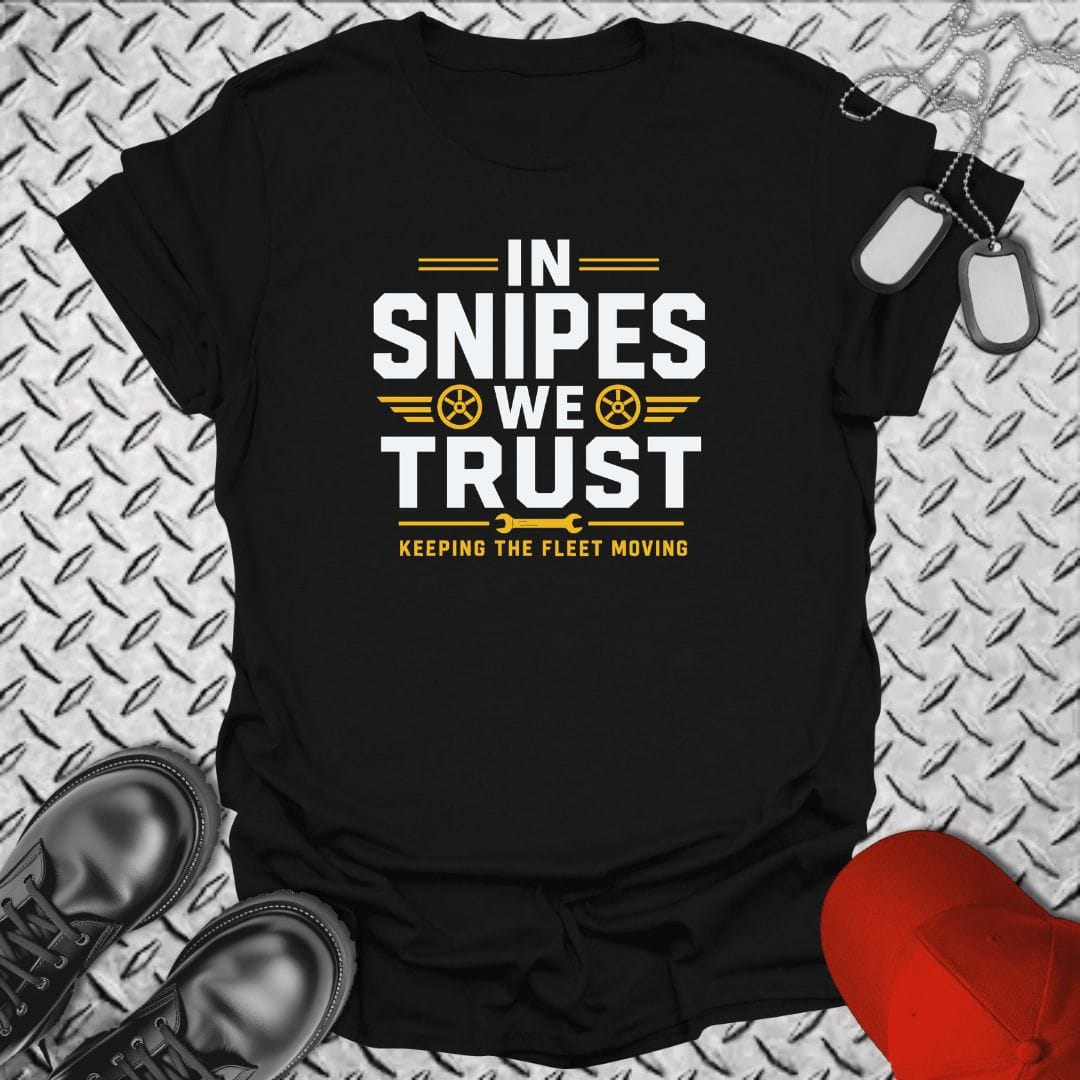 NavyHumor Everyday Tee Black / S In Snipes We Trust