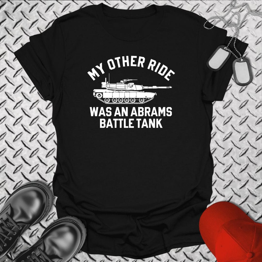 NavyHumor Everyday Tee Black / S My Other Ride Was An Abrams
