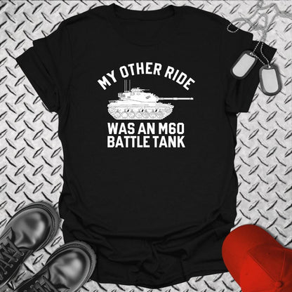 NavyHumor Everyday Tee Black / S My Other Ride Was An M60