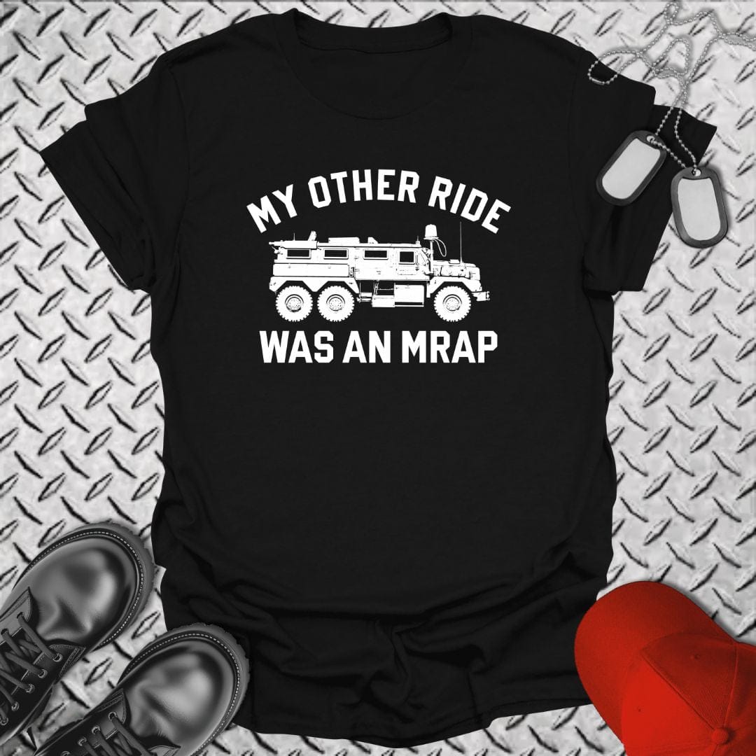 NavyHumor Everyday Tee Black / S My Other Ride Was An MRAP