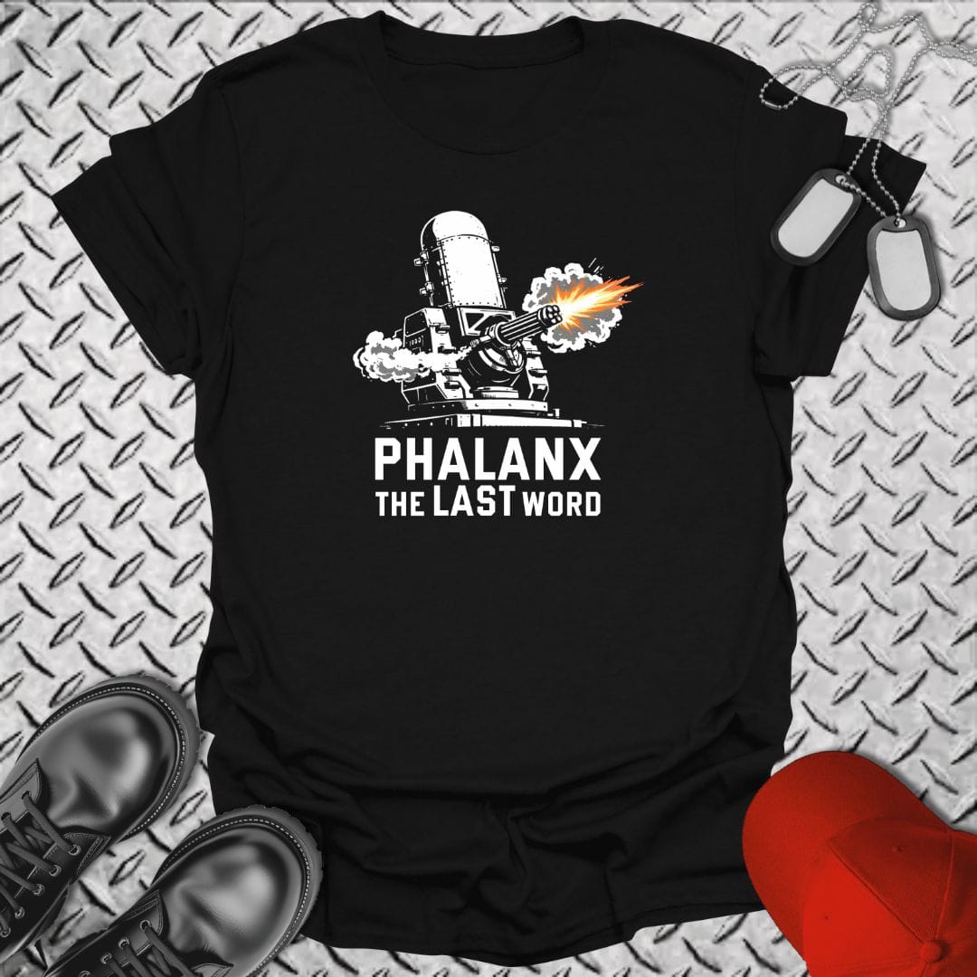 NavyHumor Everyday Tee Black / S Phalanx - The :Last Word