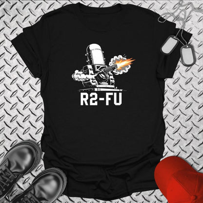 NavyHumor Everyday Tee Black / S R2-FU