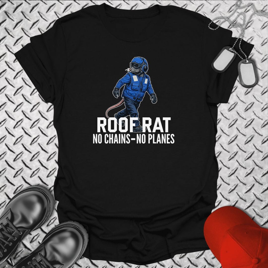 NavyHumor Everyday Tee Black / S Roof Rat - Blue