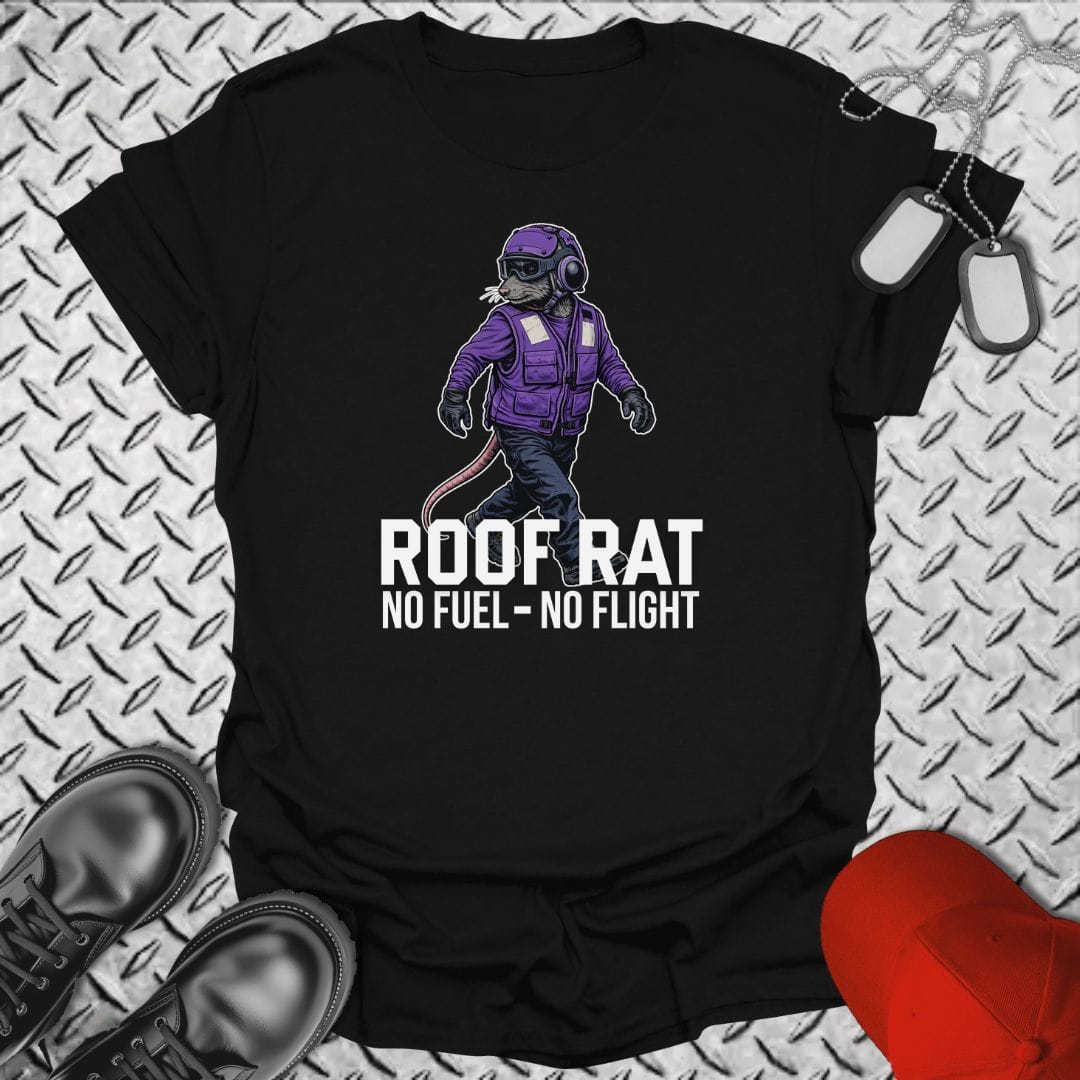 NavyHumor Everyday Tee Black / S Roof Rat - Purple