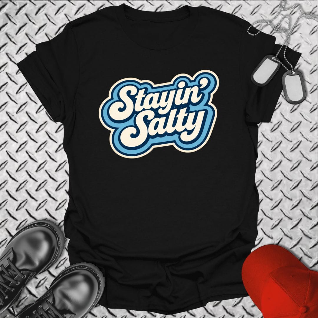 NavyHumor Everyday Tee Black / S Stayin' Salty