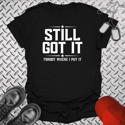 NavyHumor Everyday Tee Black / S Still Got It