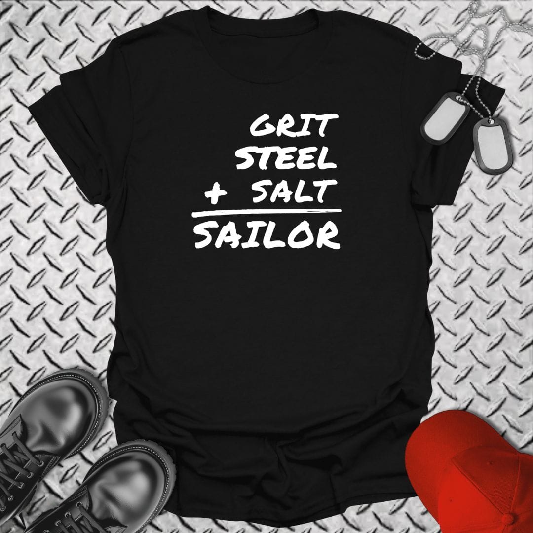 NavyHumor Everyday Tee Black / S Sum Of A Sailor