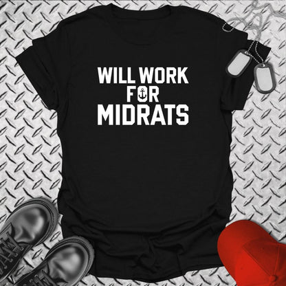 NavyHumor Everyday Tee Black / S Work For Midrats