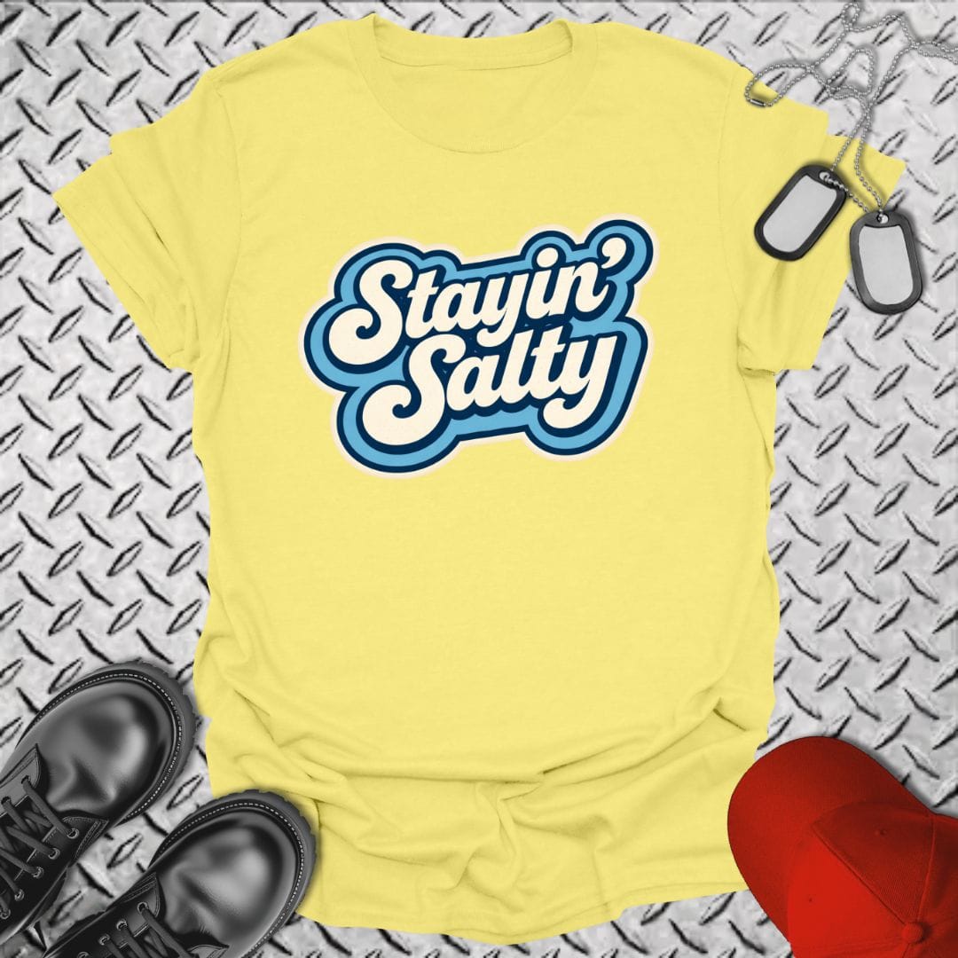 NavyHumor Everyday Tee Cornsilk / S Stayin' Salty