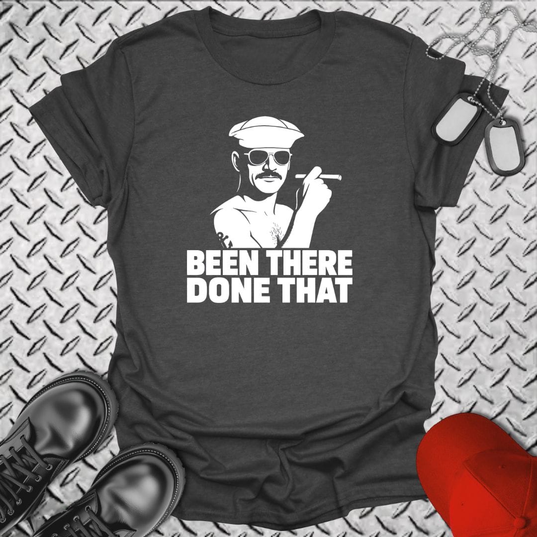 NavyHumor Everyday Tee Dark Heather / S Been There, Done That